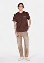 thumb-Показати інформацію про Футболка З Коротким Рукавом Чоловіча Коричнева  Cl1072833