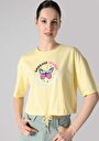 thumb-Показати інформацію про Футболка З Коротким Рукавом Жіноча Жовта  Cl1064007