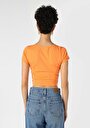 thumb-Показати інформацію про Футболка З Коротким Рукавом Жіноча Помаранчева  Cl1064014