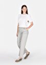 thumb-Показати інформацію про Футболка З Коротким Рукавом Жіноча Біла  Cl1073202