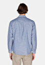 thumb-Показати інформацію про Сорочка З Довгим Рукавом Чоловіча Блакитна  Cl1073846
