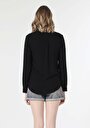 thumb-Показати інформацію про Сорочка З Довгим Рукавом Жіноча Чорна  Cl1050927