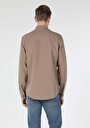 thumb-Показати інформацію про Сорочка З Довгим Рукавом Чоловіча Бежева  Cl1057179