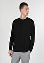 thumb-Показати інформацію про Футболка З Довгим Рукавом Чоловіча Чорна  Cl1060211