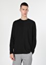 thumb-Показати інформацію про Футболка З Довгим Рукавом Чоловіча Чорна  Cl1060211