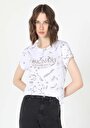 thumb-Показати інформацію про Футболка З Коротким Рукавом Жіноча Біла  Cl1060215