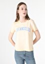 thumb-Показати інформацію про Футболка З Коротким Рукавом Жіноча Жовта  Cl1060290