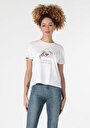 thumb-Показати інформацію про Футболка З Коротким Рукавом Жіноча Біла  Cl1058145