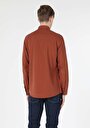 thumb-Показати інформацію про Сорочка З Довгим Рукавом Чоловіча Коричнева  Cl1058248