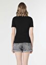 thumb-Показати інформацію про Футболка З Коротким Рукавом Жіноча Чорна  Cl1058493