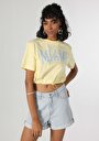 thumb-Показати інформацію про Футболка З Коротким Рукавом Жіноча Жовта  Cl1063233