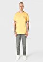 thumb-Показати інформацію про Футболка З Коротким Рукавом Чоловіча Жовта  Cl1064740