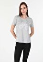 thumb-Показати інформацію про Футболка З Коротким Рукавом Жіноча Сіра  Cl1058991