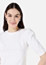 thumb-Показати інформацію про Футболка З Коротким Рукавом Жіноча Біла  Cl1067523