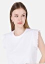 thumb-Показати інформацію про Футболка З Коротким Рукавом Жіноча Біла  Cl1069166