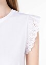 thumb-Показати інформацію про Футболка З Коротким Рукавом Жіноча Біла  Cl1069166