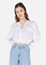 thumb-Показати інформацію про Сорочка З Довгим Рукавом Жіноча Біла  Cl1069188