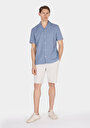 thumb-Показати інформацію про Сорочка З Коротким Рукавом Чоловіча Блакитна  Cl1072864