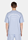 thumb-Показати інформацію про Футболка З Коротким Рукавом Чоловіча Блакитна  Cl1074154
