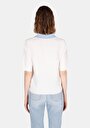 thumb-Показати інформацію про Светр Із Коротким Рукавом Жіночий Білий  Cl1073124