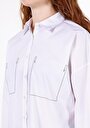 thumb-Показати інформацію про Сорочка З Довгим Рукавом Жіноча Біла  Cl1071912