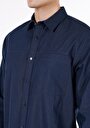 thumb-Показати інформацію про Сорочка З Довгим Рукавом Чоловіча Синя  Cl1072000