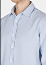 thumb-Показати інформацію про Сорочка З Довгим Рукавом Чоловіча Блакитна  Cl1072092