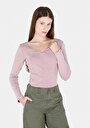 thumb-Показати інформацію про Блуза З Довгим Рукавом Жіноча Рожева  Cl1072548
