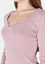 thumb-Показати інформацію про Блуза З Довгим Рукавом Жіноча Рожева  Cl1072548