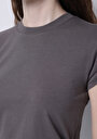 thumb-Показати інформацію про Блуза З Коротким Рукавом Жіночий Сіра  Cl1074571