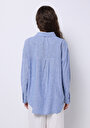 thumb-Показати інформацію про Сорочка З Довгим Рукавом Жіноча Блакитна  Cl1074631
