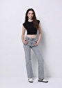 thumb-Показати інформацію про 791 Monica Джинси Жіночі Сірі Класичного Крою Cl1074865
