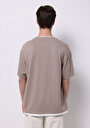 thumb-Показати інформацію про Футболка З Коротким Рукавом Чоловіча Бежева  Cl1073989