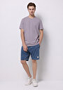 thumb-Показати інформацію про Футболка З Коротким Рукавом Чоловіча Фіолетова  Cl1074811