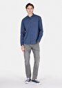 thumb-Показати інформацію про Сорочка З Довгим Рукавом Чоловіча Синя  Cl1073762