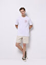 thumb-Показати інформацію про Футболка З Коротким Рукавом Чоловіча Біла  Cl1074124