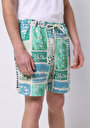 thumb-Показати інформацію про Шорти Пляжні Чоловічі Зелені  Cl1074692