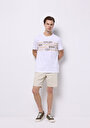 thumb-Показати інформацію про Футболка З Коротким Рукавом Чоловіча Біла  Cl1074709