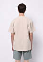 thumb-Показати інформацію про Футболка З Коротким Рукавом Чоловіча Бежева  Cl1074855