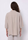 thumb-Показати інформацію про Сорочка З Довгим Рукавом Жіноча Бежева  Cl1073929