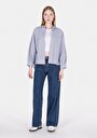 thumb-Показати інформацію про Сорочка З Довгим Рукавом Жіноча Блакитна  Cl1073303