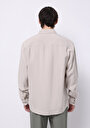 thumb-Показати інформацію про Сорочка З Довгим Рукавом Чоловіча Бежева  Cl1074507