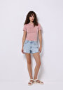 thumb-Показати інформацію про Футболка З Коротким Рукавом Жіноча Рожева  Cl1074569