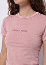 thumb-Показати інформацію про Футболка З Коротким Рукавом Жіноча Рожева  Cl1074569