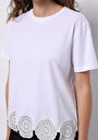 thumb-Показати інформацію про Футболка З Коротким Рукавом Жіноча Біла  Cl1074284