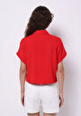 thumb-Показати інформацію про Сорочка З Коротким Рукавом Жіноча Червона  Cl1074645