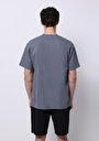 thumb-Показати інформацію про Футболка З Коротким Рукавом Чоловіча Сіра  Cl1074855