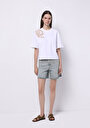 thumb-Показати інформацію про Футболка З Коротким Рукавом Жіноча Біла  Cl1074363
