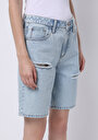 thumb-Показати інформацію про Шорти Жіночі Блакитні  Cl1074704