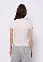 thumb-Показати інформацію про Блуза З Коротким Рукавом Жіночий Бежева  Cl1074571